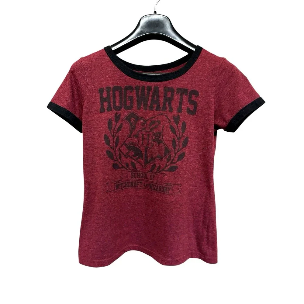 Harry Potter tee shirt Hogwarts school witchcraft wizardry Youth S magic